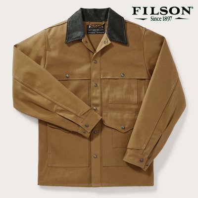 画像1: フィルソン キャンバス クルーザー ジャケット（ウォームタン）L/Filson Canvas Cruiser Jacket(Warm Tan)