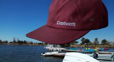 画像3: カーハート ロゴ キャップ（ワイン）/Carhartt Logo Cap(Wine) (3)