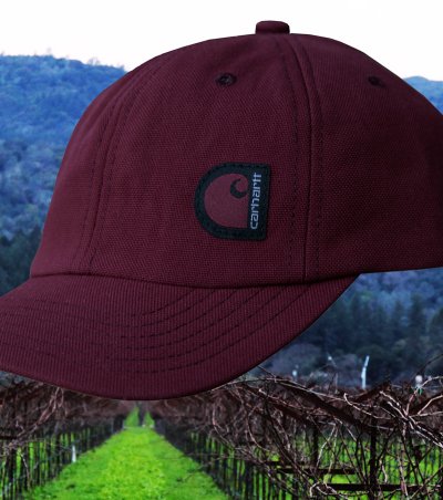 画像2: カーハート キャップ（ワイン）/Carhartt Cap(C Label/Wine)