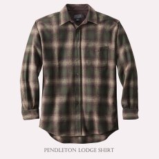 画像2: ペンドルトン ウール シャツ・ロッジ シャツ（長袖・スチュワートレッドタータン）/Pendleton Lodge Shirt (Stewart Red Tartan) (2)