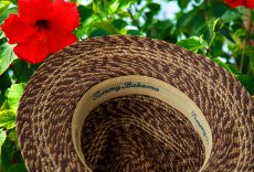 画像3: トミーバハマ  リゾートハット（ブラウン）ハットサイズ調整テープつき/Tommy Bahama Straw Hat(Brown) (3)