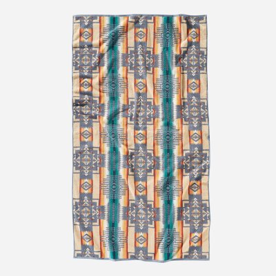 画像3: PENDLETON ペンドルトン ジャガードバスタオル（チーフジョセフ スレート）/Pendleton Chief Joseph Spa Towel(Slate)