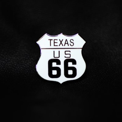 画像1: ルート66 ピンバッジ テキサス/Pin Texas US Route 66
