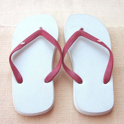 画像2: アバクロンビー＆フィッチ ビーチサンダル ホワイト/レッド（メンズ）/Abercrombie&Fitch Flip Flop White/Red（Mens)