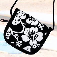 画像6: ハイビスカス アロハ ウォレット（ネイビー）/Zip Purse(Hibiscus/Navy) (6)