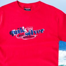 画像2: クイックシルバー ロゴ Tシャツ（レッド）/Quiksilver Logo T-shirt(Red) (2)