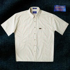 画像4: ペンドルトン 半袖 コットン シャツ（タン）/Pendleton Shortsleeve Shirt(Tan) (4)