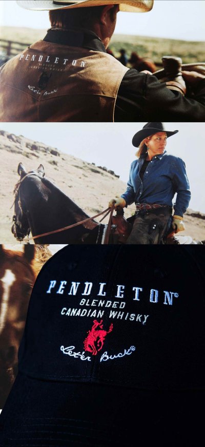 画像2: ペンドルトン ロデオ キャップ（ブラック）/Pendleton Round Up Whisky Cap(Black)