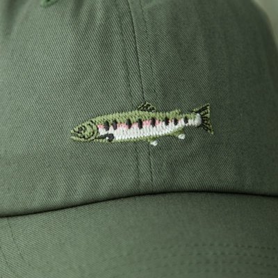 画像2: コロンビアスポーツウェア 刺繍 キャップ（レインボートラウト/グラス）/Columbia Sportswear Cap(Grass/Rainbow Trout)