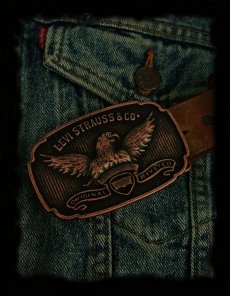 画像3: リーバイス バックル イーグル/Levi Strauss&Co Buckle (3)