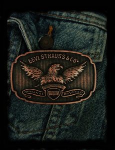 画像2: リーバイス バックル イーグル/Levi Strauss&Co Buckle (2)