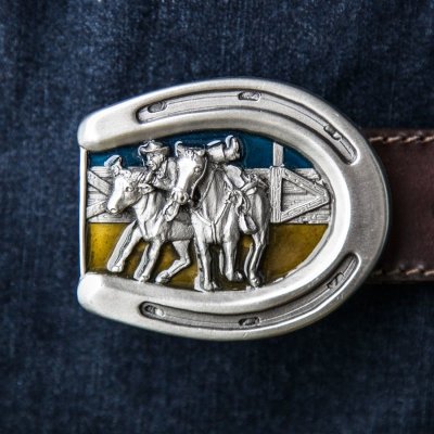 画像1: ウエスタン バックル ホースシュー/Western Buckle Horseshoe