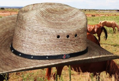 画像3: ジャスティン パームストロー カウボーイハット（ナチュラル）大きいサイズあり/Justin Western Straw Cowboy Hat(Natural)