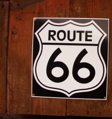 画像2: ルート66 メタルサイン/Route 66 Metal Sign (2)