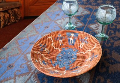 画像2: ハンドメイド サウスウエスト バスケット/Southwestern Style Basket