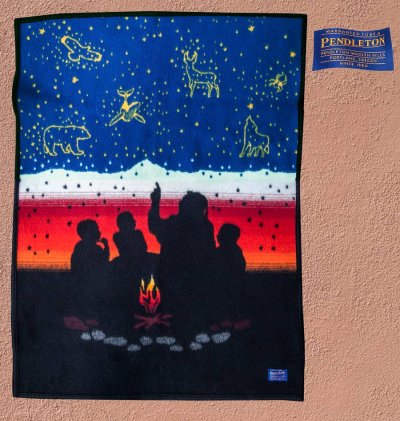 画像1: ペンドルトン ブランケット ミニ キープマイファイアーバーニング/Pendleton Keep My Fires Burning Blanket