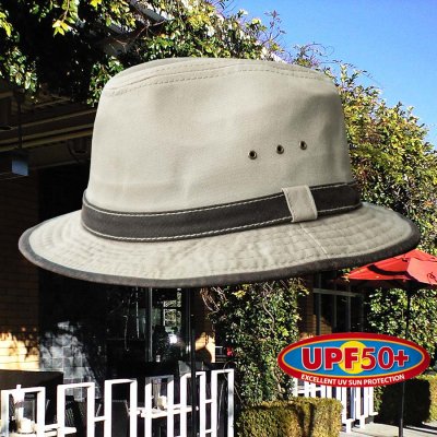 画像1: DPC ドーフマン パシフィック UPF50+ コットン ハット（カーキ）/Dorfman Pacific Cotton Hat(Khaki)