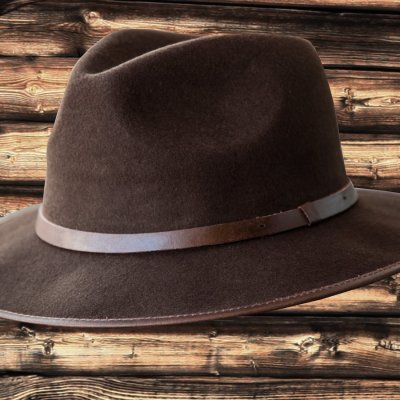 画像2: クラッシャシャブル アウトバック ウール ハット（ブラウン）/Crushable&Water-Repellent Wool Hat