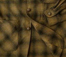 画像2: ペンドルトン バージン ウール ジャケット ブロンズ・チャコール オンブレ フィッテッドM/Pendleton Virgin Wool Jacket(Bronze Charcoal Ombre) (2)