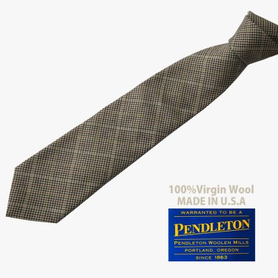 画像2: ペンドルトン ネクタイ（ライトブラウン）/Pendleton Necktie(Light brown)