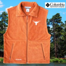 画像5: コロンビア スポーツウェア テキサスロングホーンズ フリース ベスト（ロングホーンズオレンジ）M/Columbia Sportswear Texas Longhorns Fleece Vest(Cedar) (5)