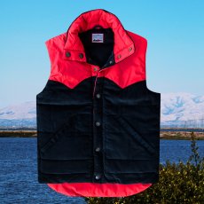 画像2: パンハンドルスリム パウダーリバー カウボーイ リバーシブル ベスト（ブラック・スカーレット）XXS/Panhandleslim Cowboy Reversible Vest(Black/Scarlet) (2)