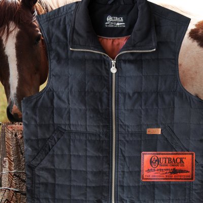 画像2: アウトバック トレーディング コンフォーテンプ ベスト（ブラック）L/Outback Trading Comfortemp Vest(Black)