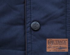 画像3: アウトバック トレーディング カウボーイ ダウン ベスト（ネイビー）/Outback Trading Down Vest(Navy) (3)