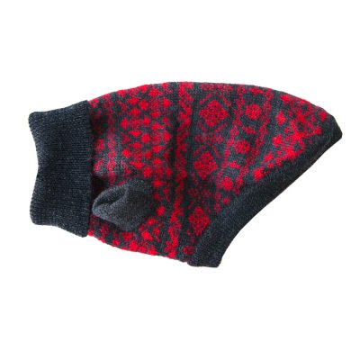 画像3: ペンドルトン ドッグ セーター（犬の服）レッド・ブラックS/Pendleton Dog Sweater(Red/Black)