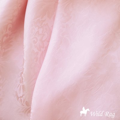 画像1: ワイルドラグ（カウボーイ大判スカーフ）ライトピンク/100% Silk Wild Rags(Light Pink)