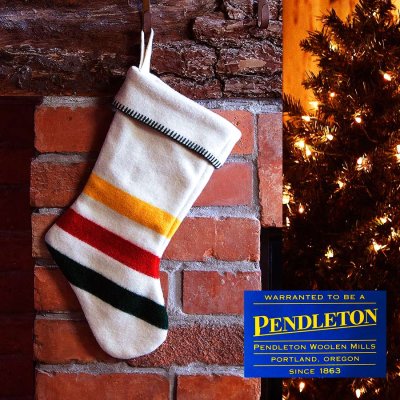 画像1: ペンドルトン ナショナルパーク クリスマス ストッキング(グレイシャー国立公園)/Pendleton Christmas Stocking(Glacier National Park)