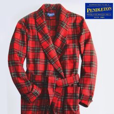 画像1: ペンドルトン ピュアーバージン ウール ローブ・ガウン（ブロディータータン）S/Pendleton Washable Whisper Wool Robe(Brodie Tartan) (1)