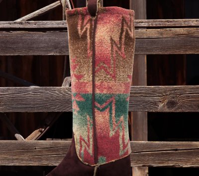 画像2: カウボーイ ブーツ ストッキング（インテリア）/Cowboy Boot Stocking