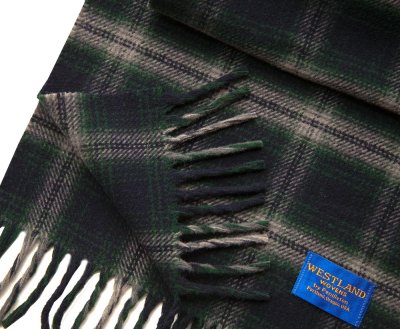 画像2: ペンドルトン ウエストランド ウーブンズ ヴァージン メリノウールマフラー（フォレストグリーン）/Pendleton Merino Wool  Muffler(Forest Green)