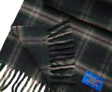 画像2: ペンドルトン ウエストランド ウーブンズ ヴァージン メリノウールマフラー（フォレストグリーン）/Pendleton Merino Wool  Muffler(Forest Green) (2)