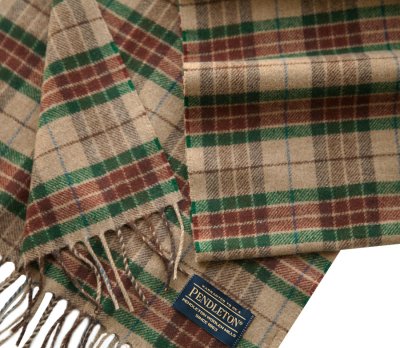 画像2: ペンドルトン ピュアバージンウール マフラー（レンジャープラッド）/Pendleton Whisperwool Muffler Ranger Plaid