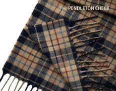 画像2: ペンドルトン ピュアバージンウール マフラー（ペンドルトン チェック）/Pendleton Whisperwool Muffler(The Pendleton Check) (2)
