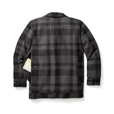 画像2: フィルソン マッキーノ クルーザー（グレー×ブラック）38（身幅58cm）/Filson Mackinaw Cruiser(Gray×Black)