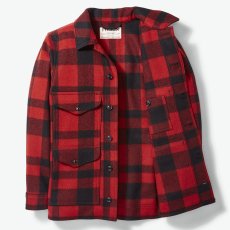 画像3: フィルソン マッキーノ クルーザー（レッド×ブラック）/Filson Mackinaw Cruiser(Red×Black) (3)