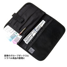 画像2: ペンドルトン グローブボックス オーガナイザー（ブラック ミニ ブラックホース）/Pendleton Glove Box Organizer(Black Mini Blackhorse) (2)