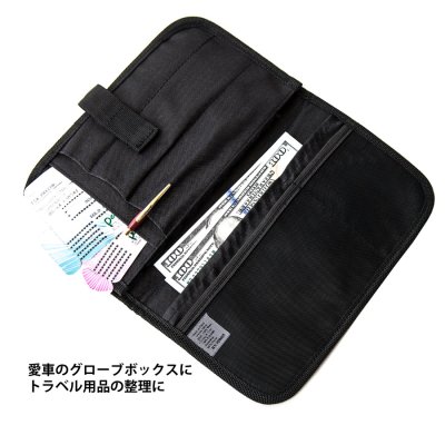 画像2: ペンドルトン グローブボックス オーガナイザー（ブラック ミニ ブラックホース）/Pendleton Glove Box Organizer(Black Mini Blackhorse)