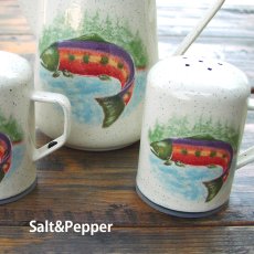 画像1: フィッシュ ソルト＆ペッパーセット（レインボートラウト）/Salt&Pepper(Rainbow Trout) (1)