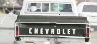 画像1: ゼネラルモーターズ シボレー メタルサイン（ブルー）/GM General Motors Company Chevrolet Metal Sign WE USE Genuine CHEVROLET PARTS