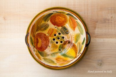 画像2: ハンドペイント ベリー ストレイナー/Handpainted Berry Strainer