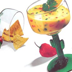 画像1: マルガリータ グラス カクタス サボテン マルゲリータ パーティグラス（4個セット）/Cactus Margarita Glassware (1)
