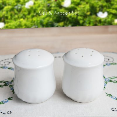 画像1: コレール コーディネーツ ソルト＆ペッパーセット（ホワイト）/Corelle Coordinates Salt&Pepper Set(White)