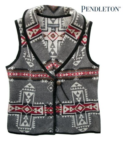 画像2: ペンドルトン レディース ウール ベスト（クロスロード グレー）S/Pendleton  Wool Vest Crossroads Grey(Women's)