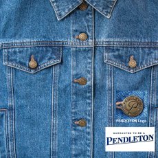 画像2: ペンドルトン デニム ベスト デニム・ターコイズ（レディース）M/Pendleton Denim Vest (2)