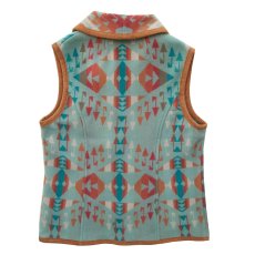 画像2: ペンドルトン レディース ウール ベスト（ライトターコイズ）S/Pendleton  Wool Vest(Women's) (2)