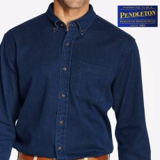 画像1: ペンドルトン 長袖 デニム シャツ（デニム）/Pendleton Denim Shirt(Denim) (1)